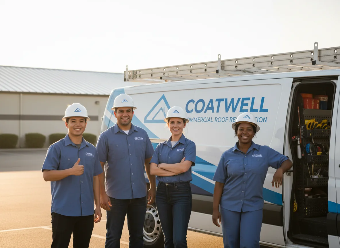 Commercial roof coating company in Mclean, IL